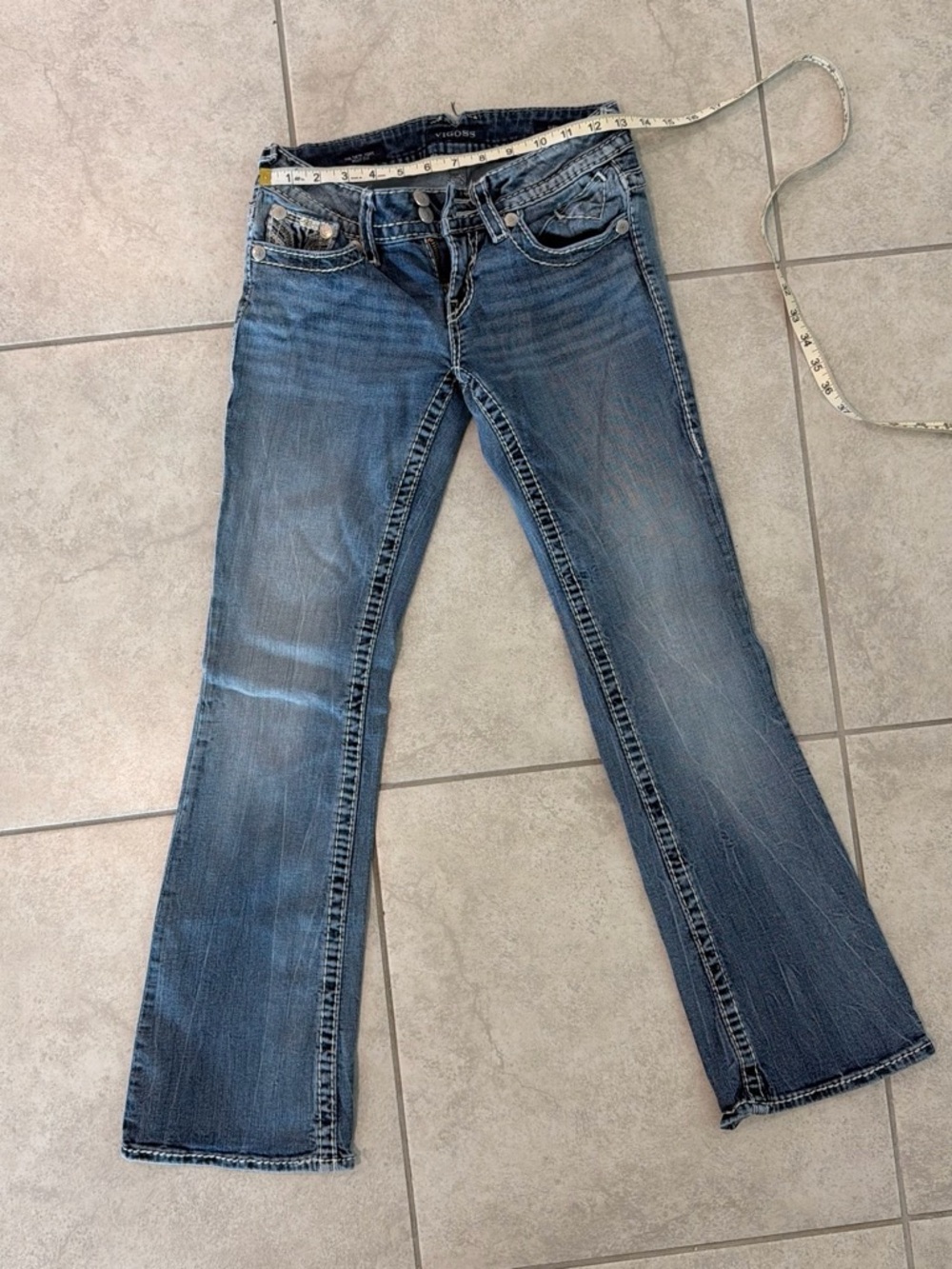 Vigoss the New York Classic Blue Women’s Bootcut Jeans